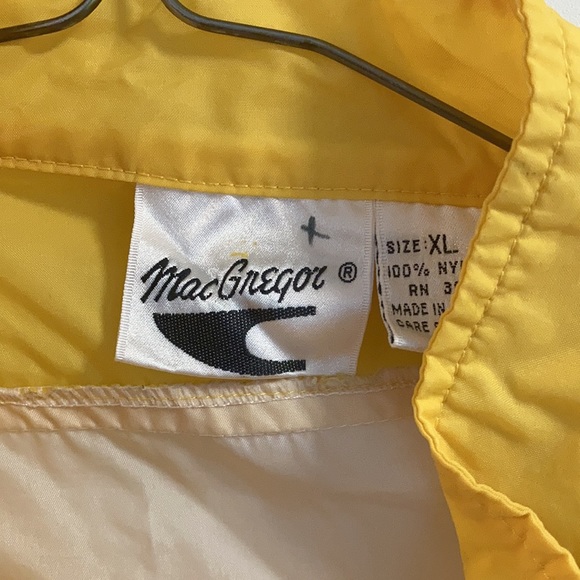 Macgregor Unisex vintage windbreaker 1980s 1990s half zip jogger jacket - Picture 2 of 4